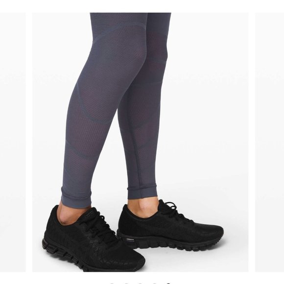 lululemon Sheer Will Tight 28” Pulse Stone Blue 12 *imperfect - Picture 14 of 15